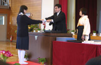 画像: 小野町立夏井第一小学校　卒業式
