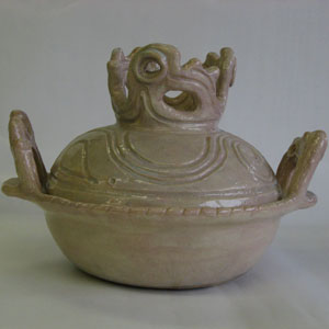 画像1: 縄文土鍋